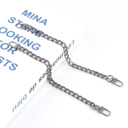 2pcs Purse Extender Chain DIY Chain Accessories for Shoulder Crossbody Bag Sling Purse Handbag Clutch Purse Phone Case