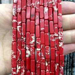 4*13MM Natural Stone Square Aventurine Tiger Eye Agates Crystal Jades Spacer Beads For Jewelry Making DIY Bracelet Accessories