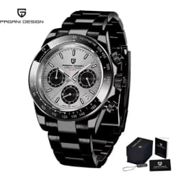 Original New PAGANI DESIGN PD-1664 / PD-1644 Japan VK63 Movt Quartz Wristwatches Sapphire Waterproof Chronograph Reloj Hombre