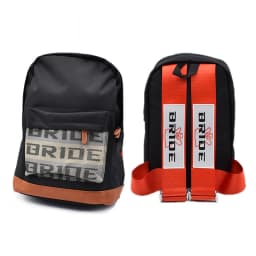 JDM Style Takata Backpack Racing Safety Belt Modified Dual Shoulder Travel Bag Street Trend Soft Polyester Casual Crossbody