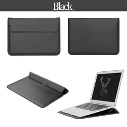 Unisex Custom Letter Envelope Leather Laptop Sleeve for MacBook Air 13 Retina 13.3 14 15 Free Personalization Macbook Case Pouch