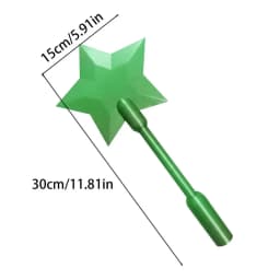 Credit Card Wand 3D Printed Payment Stick Star Magic Wands Tap To Pay For Kids Teens Adults Tech Lovers Cosplay Fans