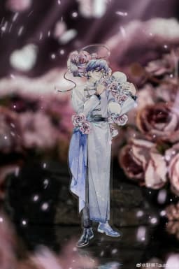 9 designs Ancient Girl Boy Landscape Shiny Washi Pet Tape Loop