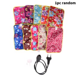 EU/US Rechargeable Electric Hot Water Bottle Hand Warmer Heater Bag For Winter Gifts Winter Hot Water Bottle Random Color
