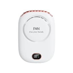 New Mini Portable Fan Hanging Handheld Fan Rechargeable Bladeless Turbo Ultra Quiet Student Hand Held Fan Outdoor Sports Travel