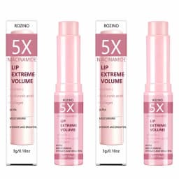 5X Niacinamide Instant Volumizing Lip Balm, Containing Vitamin C, Hyaluronic Acid, and Collagen - High-Shine Lip Balm Suitable for All Skin Types, Creates Sexy, Glossy, and Plump Lips - Enhances Lip Volume and Elasticity, Instantly Plumps and Smoothes Lip Lines - Adds Vibrant Shine, Makes Lips More Plump and Full, Suitable for Dry, Chapped, Dead Skin, and Lip Lines, Korean Skincare Product, Unisex, a Must-Have for All Seasons