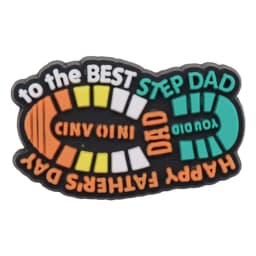 1-17Pcs PVC Dad Jokes Best Grandpa DIY Man Cool Shoe Charm Button Clog I Love Papa Sandals Decorations Holiday Gift