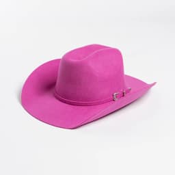 USPOP 100% Wool Felt Cowboy Hat with Belt Buckle 4 Sizes Wide Brim Jazz Hat Autumn Winter Fedoras
