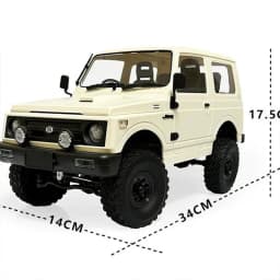 Children's WPL C74 C74-1 C44 Full Scale Climbing Off Road Vehicle Model Interactive Toy Electric Car Boy Gift