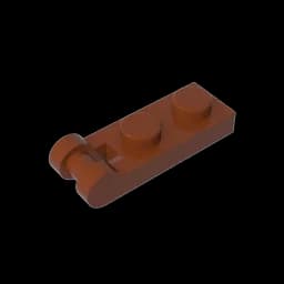 MOC PARTS Bricks GDS-646 PLATE 1X2 W/SHAFT 3.2 compatible with lego 60478 children's toys Assembles Building Blocks Technical