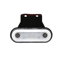 10Pcs Truck Sidelight LED Clearance Lights 12V 24V Cargo Light Trailer Side Marker Car Width Signal Lamp Red White Amber