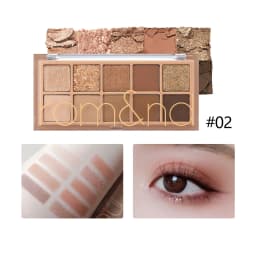 rom&nd BETTER THAN PALETTE,Fine Powder Texture,Long-Lasting Pigmentation,Luxury Makeup,Korean Cosmetic,K-Beauty,Korean Makeup