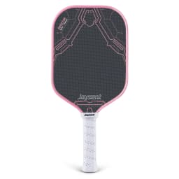 Joysent Pickleball Paddle Titanium Carbon Fiber Weave Surface Pickleball Racket For Spin&Control 16mm PMI Gen4 Core Thermoformed