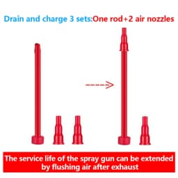 3PCS Gas Fill Plastic Adapter Convert Cassette Tank Into Inflatable Tank Reusable Butane Head Universal For Lighter Spray Gun