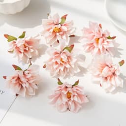 20PC Artificial Flowers Silk Gerbera Stamen New Year's Eve Decorations Home Wedding Garden Rose Arch Christmas Garland Brooch
