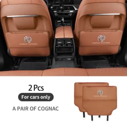 Car Seat Back Storage Bag Rear Backrest Protection Anti-kick Pad For MG ZS HS ES5 MG4 EV Electric S5 EV MG3 MG5 MG6 MG7 ONE EZS