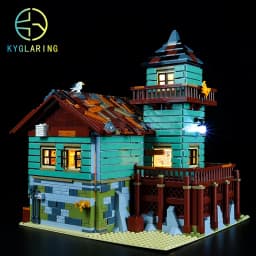 Kyglaring Led Light Up Kit For lego Old Fishing Store Model Building Block Light Set Compatible With 21310 And 16050