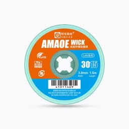 High Quality AMAOE LAN tin absorbing Desoldering Wick with Braided Copper Wire 1515 2015 2515 3015 3515 Phone Repair tools