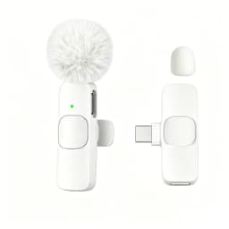 Type-C Port Professional Wireless Lavalier Microphone for Smartphones, Computers, Tablets, Plug and Play