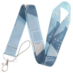 LB3010 Pink Love Neck Strap Lanyard for Key ID Card Cell Phone Straps USB Badge Holder DIY Neck Strap Hang Rope Rainbow Keychain