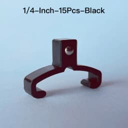 15Pack ABS Plastic Socket Organizer Rail Replacement Clips, 1/2 3/8 1/4 Drive Spring Loaded Ball Bearing Socket Holder Tool Rack
