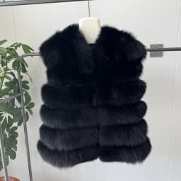 2026 NEW style Fox Fur Coat Real Winter New Outwears Women's Fashion Luxury Jacket High Quality Clothing Natural And Stand Colla