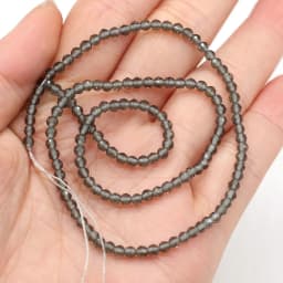125 Pieces Spinel Bead Crystal Beads Loose Exquisite appearance DIY Jewelry Making Bracelet Necklace Accessories 3mm Length 38cm
