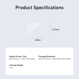 TELESIN AR HD Tempered Film Screen Protector For DJI OSMO Pocket 4P Lens Protective Glass Dustproof for Pocket 4P Accessories