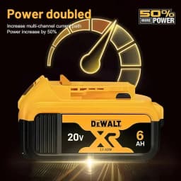 Original DeWalt 20V battery 6Ah/5Ah. replaceable DCB606 DCB609 DCB184 DCB200 DCF845 DCF850 DCF911 DCD800 DCD805 Tools Battery.