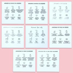 50PCS 9 Languages 6.5x6.5cm Square White Brown Care Instructions Custom Insert Card For Jewelry DIY Packaging Supplies Wholesale