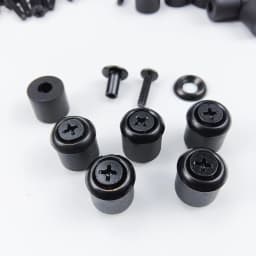 4 Sets Kydex Holster Screw Parts Fast-dialing Sheath Screw Fittings Making K Sheath DIY Waist Clip Screw Accessories
