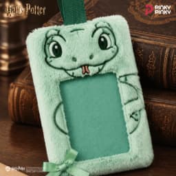 Pinky Harry Potter Card Holder Lion Bag Charm Pendant Keychain for Daily Halloween Christmas Birthday Party Gift for Students