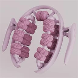 26 Wheel Annular Slimming Roller Tool 360-degree Rotation Leg Clamp Massager UK