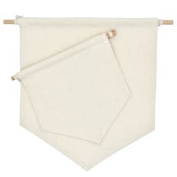 Badge Storage Display Clothe Hanging Wall Triangle Flag Brooch Board Large Brooch Storage Commemorative Box Pin Gift Collection