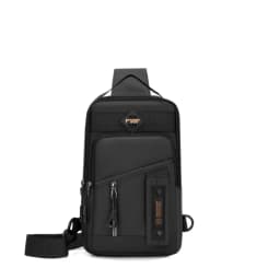 Multi-Functional Outdoor Chest Bag for Man Sports Multiple Compartments Crossbody Sling Bags Running Hiking Men's Shoulder Bag
