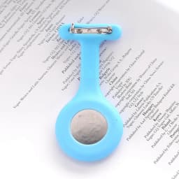 Mini Cute Solid Pocket Watches Silicone Nurse Watch Brooch Tunic Fob Watch Doctor Medical Working Watches Clock