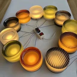 Modern Round Glass Wall Lamps LED Acrylic Corridor Aisle Lamp Minimalist Home Decor Living Room Porch Bedroom Bedside Wall Light