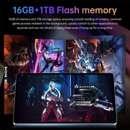 CHOTOG Pad 7s Pro 5G Dual SIM Card Tablet 10000mAh Tab PC 10.1inch Tablets 22GB+2TB Tablet Android 15 For Children's Kids Tab