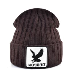Knitted Skullies Beanie With Animals Patch Men Women Outdoor Casual Sport Hats Autumn Winter Solid Color Hip Hop Beanies