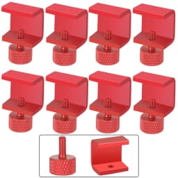 XCR3D Glass Heated Bed Clamp 3D Printer Parts Heatbed Plate Clip for Ultimaker UM Build Platform Retainer 4pcs/8pcs