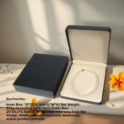 Ele European Sle Nelace Bracelet Ring Earring Box High End Jewelry Paaging Box with Octagonal Bule for Gifts