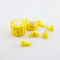 3D Printed Corn Fun Magic Cube Tetris Jigsaw Puzzle Toys Creative Stress Relief Unlock Brain Burning Teaser Desktop Novelty Gift