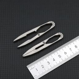 2024 NEW TC4 Titanium Steel Tweezers Multifunction With Corkscrew CNC Machining Clips Keychain Pendant Tool Outdoor EDC Gadget