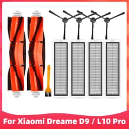 Fit For ( Dreame D9 Max, L10 Pro, D9 Pro, D9 Mistral Pro, Trouver Robot LDS Vacuum-Mop Finder ) Part Brush Mop Filter Water Tank