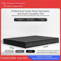 Floor Sound Insulation Shock Pad Indoor Interlayer Sound Insulation Anti-vibration Pad Three Layer Thick Shock-absorbing Sponge