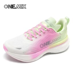 ONEMIX New Shock-Absorbing and Wear-Resistant Man Running Shoes Fashionable Fitness Women Sports Shoes Lightweight Road Shoes