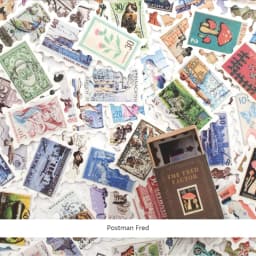 100pcs Vintage Store Retro Material Card Kraft Cards for Deco Stationery LOMO Cards Stationery Notepad Sticky Notes