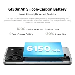 Global Version DOOGEE Note 56 Smartphone Android 16 6150mAh Large Battery 6.56'' 90Hz Display 24GB 64GB Mobile Phone