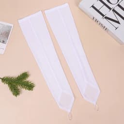 1 Pair Sexy Lace Fingerless Thin Transparent Mesh Party Gloves Arm Sleeves Cosplay Dinner Dance Hook Finger Mittens