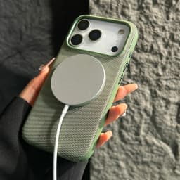 Magnetic TechWoven Case For iPhone 18 17 Pro Max 17 Air 16 15 14 13 12 11 Pro For Magsafe Woven Fabric Protective Cover